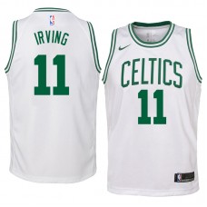 Boston Celtics #11 2017-18 Nike Swingman Kyrie Irving white Jersey-Association Edition-Youth