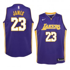 LeBron James Youth Statement Jersey 2018-19 Los Angeles Lakers #23 Nike Swingman-Statement Edition