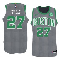 Boston Celtics #27 2018 Daniel Theis Christmas Jersey- Men's