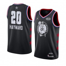 Boston Celtics Black Gordon Hayward 2019 All-Star Game Swingman Finished Jersey Men