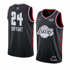 Los Angeles Lakers Black Kobe Bryant 2019 All-Star Game Swingman Finished Jersey Men