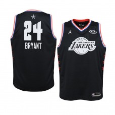 Los Angeles Lakers Black Kobe Bryant 2019 All-Star Game Swingman Jersey Youth