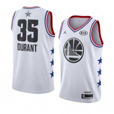 Golden State Warriors White Kevin Durant 2019 All-Star Game Swingman Jersey Men's