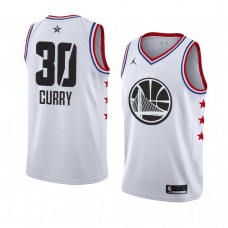 Golden State Warriors White Stephen Curry 2019 All-Star Game Swingman Jersey Men's