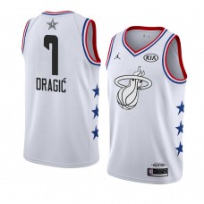 Miami Heat White Goran Dragic 2019 All-Star Game Swingman Finished Jersey Men