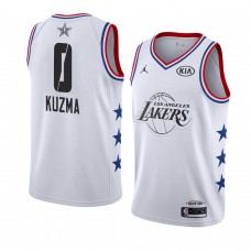 Los Angeles Lakers White Kyle Kuzma 2019 All-Star Game Swingman Finished Jersey Men