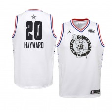 Boston Celtics White Gordon Hayward 2019 All-Star Game Swingman Jersey Youth