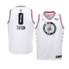 Boston Celtics White Jayson Tatum 2019 All-Star Game Swingman Jersey Youth