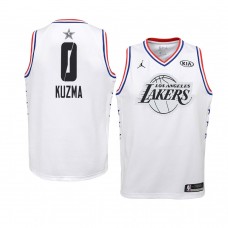 Los Angeles Lakers White Kyle Kuzma 2019 All-Star Game Swingman Jersey Youth