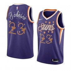 Men Phoenix Suns #23 Cameron Johnson 2020 Christmas Night Purple Jersey