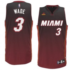 NBA #3 Dwyane Wade Miami Heat new Resonate Fashion Swingman Jersey