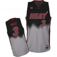 Miami Heat Dwyane Wade Fadeaway Fashion Swingman Jersey