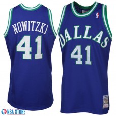 Mitchell & Ness Dirk Nowitzki Dallas Mavericks Authentic Throwback Jersey