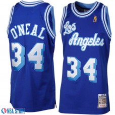 Mitchell & Ness Shaquille O'Neal Los Angeles Lakers 1996-1997 Throwback Authentic Jersey