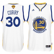 Stephen Curry Warriors 2015 Finals Home New Swingman White Jersey