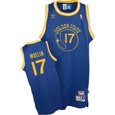 Golden State Warriors #17 Chris Mullin Soul Hardwood Classics Swingman Blue Jersey