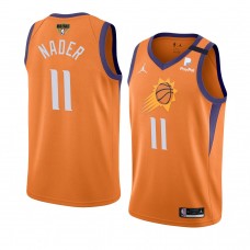 Phoenix Suns Abdel Nader 2021 NBA Finals Statement Edition Jersey Orange