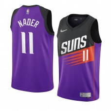 Phoenix Suns 2021 Abdel Nader Earned Edition Swingman Jersey Purple