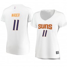 Suns Abdel Nader Women's Association Edition Player Jersey White