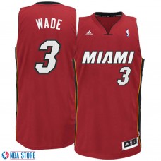 Dwyane Wade Miami Heat Revolution 30 Red Swingman Jersey