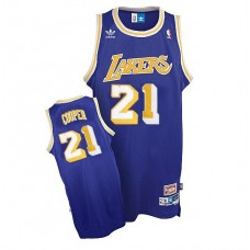 Los Angeles Lakers #21 Michael Cooper Soul Swingman Road Jersey