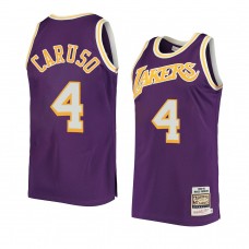 Alex Caruso Los Angeles Lakers 1984 Hardwood Classics Authentic Jersey Mitchell & Ness 1984 Purple