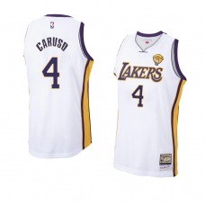 Los Angeles Lakers Alex Caruso 2021 Hardwood Classics Jersey White