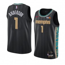 Memphis Grizzlies Kyle Anderson Black City Edition Jersey