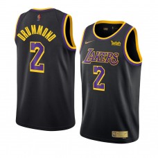 Los Angeles Lakers Andre Drummond Earned Edition Swingman Jersey Black