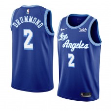 Los Angeles Lakers Andre Drummond Hardwood Classics Swingman Jersey Blue