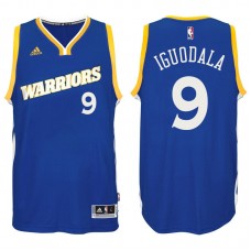 Golden State Warriors# 9 Andre Iguodala 2016-17 Blue Crossover Jersey