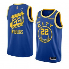 Golden State Warriors Andrew Wiggins Hardwood Classics Swingman Jersey Royal