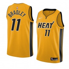 Avery Bradley Miami Heat Earned Edition Jersey 2020-21 Yellow