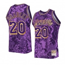 Avery Bradley Los Angeles Lakers Lunar New Year 2022 Jersey Purple Men