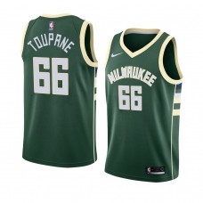 Milwaukee Bucks Axel Toupane Icon Edition Swingman Jersey Green