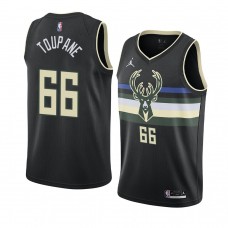 Milwaukee Bucks Axel Toupane Statement Edition Swingman Jersey Black