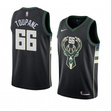 Milwaukee Bucks Axel Toupane Statement Edition Swingman Jersey Black