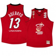 Bam Adebayo Miami Heat My Towns Unknwu Jersey Red Men