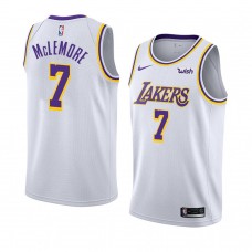 Los Angeles Lakers Ben McLemore Association Edition Swingman Jersey White