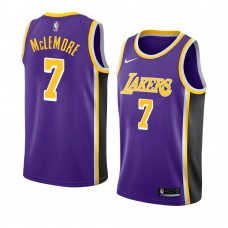 Los Angeles Lakers Ben McLemore Statement Edition Swingman Jersey Purple