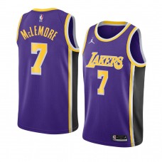 Los Angeles Lakers Ben McLemore Statement Swingman Jersey Purple