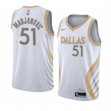 Boban Marjanovic Dallas Mavericks City Jersey 2020-21 White