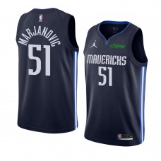 Dallas Mavericks Boban Marjanovic Statement Edition Jersey Swingman Navy