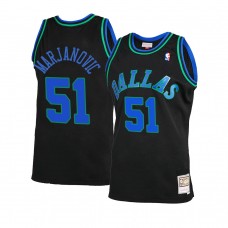 Dallas Mavericks Boban Marjanovic 2021 Reload 2.0 Throwback Jersey Black