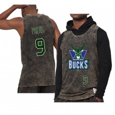 Milwaukee Bucks Bobby Portis Quintessential Worn Out Tank Top Jersey Brown