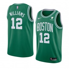 2020-21 Boston Celtics Grant Williams Icon Vistaprint Patch Jersey