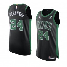 Boston Celtics 2021 Bruno Fernando Statement Edition Authentic Jersey Black