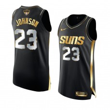 Phoenix Suns Cameron Johnson 2021 NBA Finals Golden Edition Jersey Black