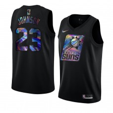 Cameron Johnson Phoenix Suns Iridescent Holographic Jersey Black