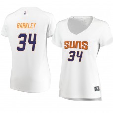 Suns Charles Barkley Women's Association Edition Player Jersey White